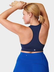 Sweaty Betty Navy Blue Stamina Sports Bra - Image 5 of 7