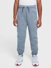 Nike Grey Tech Fleece Joggers - Image 1 of 9