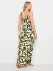 Long Tall Sally Green LTS Tall Wine Red Floral Print Maxi Dress - Image 3 of 5