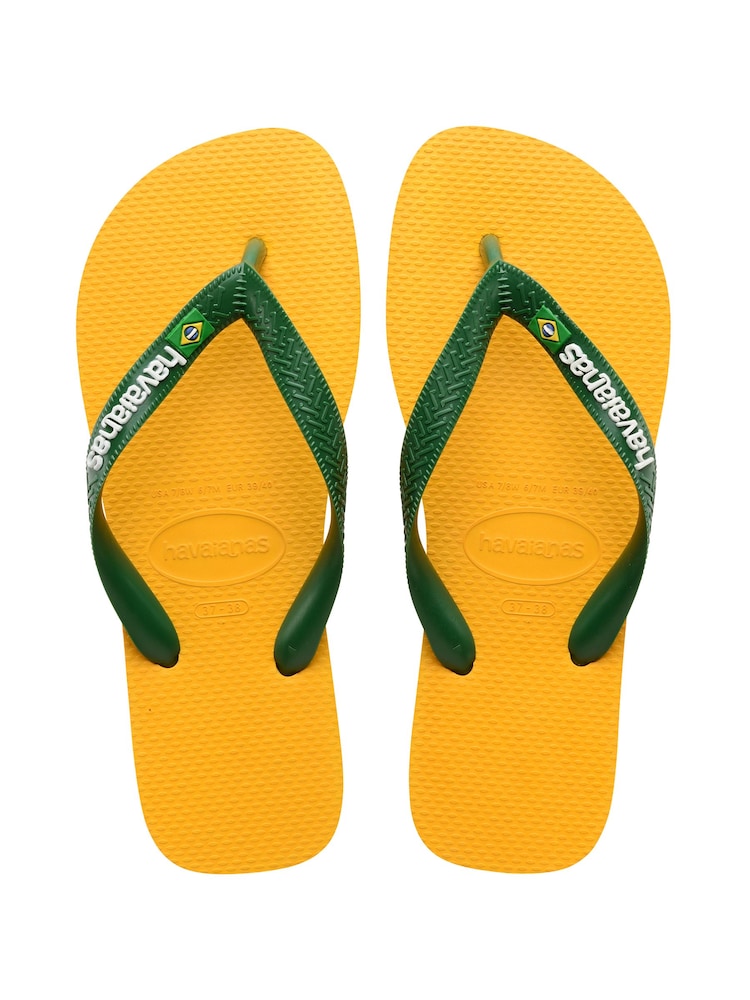 Havaianas Brasil Logo Sandals - Image 1 of 7