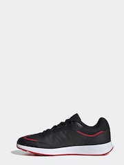 adidas Black/Red Kids Tensaur Switch Trainers - Image 2 of 8