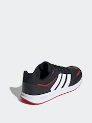 adidas Black/Red Kids Tensaur Switch Trainers - Image 4 of 8