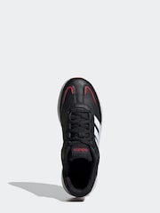 adidas Black/Red Kids Tensaur Switch Trainers - Image 5 of 8