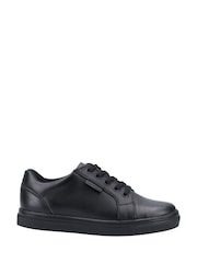 Hush Puppies Black Sam Senior School Shoes - Image 1 of 4