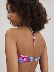Top de bikini bandeau estampado Florere - Imagen 4 de 5