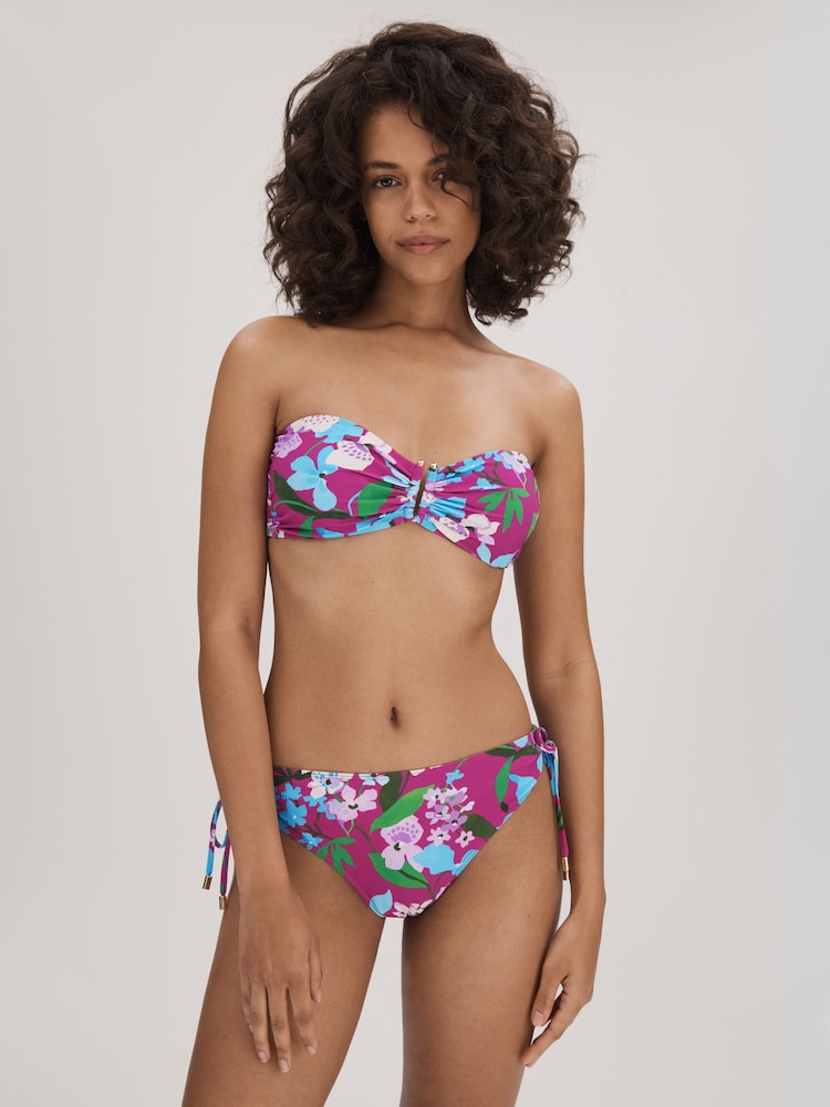 Top de bikini bandeau estampado Florere - Imagen 5 de 5 Top de bikini bandeau estampado Florere - Imagen 5 de 5