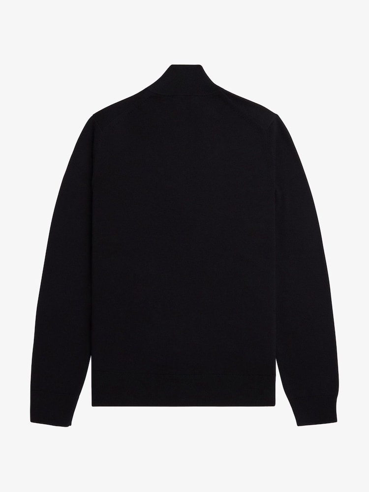 Fred Perry pletena jopa z zadrgo Classic - Slika 7 iz 7