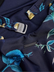 Ted Baker Blue Rainnah Cupped Swimsuit - Image 3 of 6