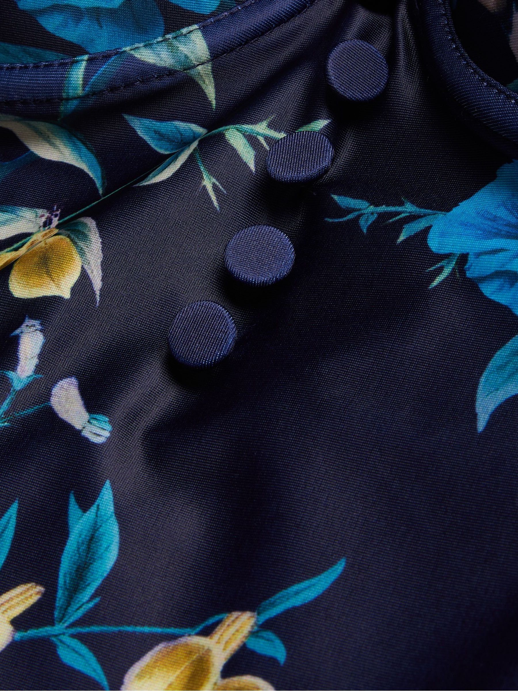 Buy Ted Baker Blue Rainnah Cupped Swimsuit from Next Luxembourg