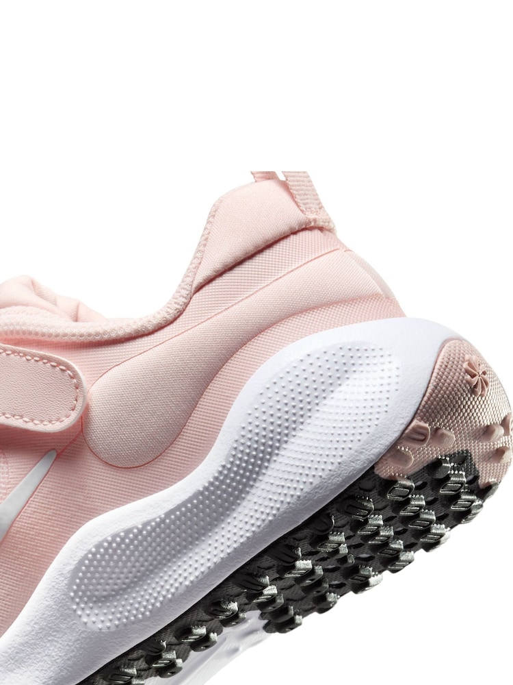 Nike Pale Pink Junior Revolution 7 Trainers - Image 7 of 8