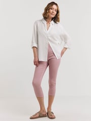 JD Williams Pink Crop Jeggings - Image 1 of 4