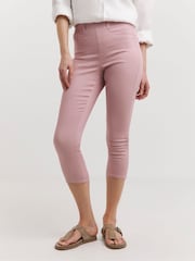 JD Williams Pink Crop Jeggings - Image 3 of 4