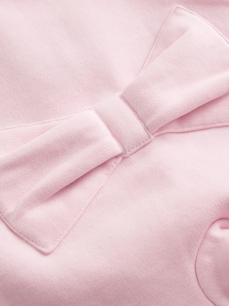 Baker by Ted Baker Pink Varsity 100% Cotton Pramsuit - Image 14 of 15