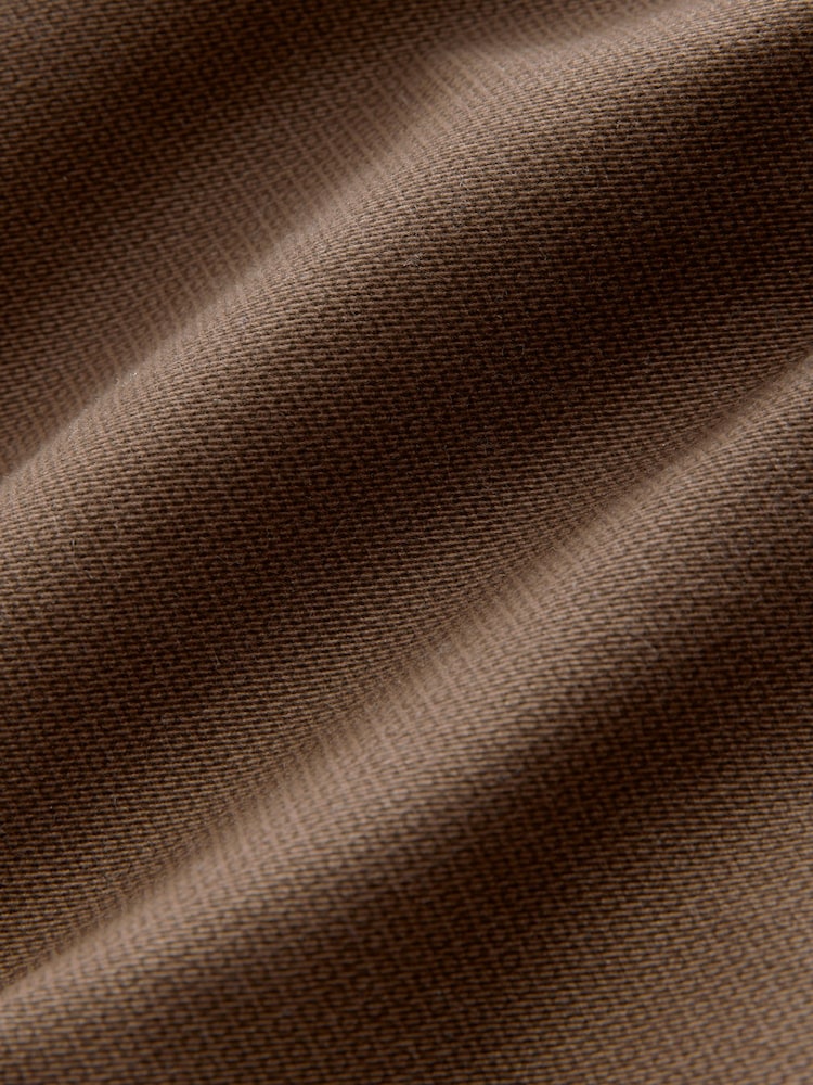 Lichtbruin - Straight fit - Zachte chino met print en riem - Image 3 of 5