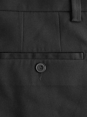 Black Textured Smart Trousers - Image 6 of 7