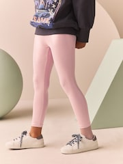 Pink Sparkle Coated Leggings (3-16yrs) - Image 4 of 9