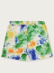 Monsoon Green Tie Dye Swim Shorts - Image 2 of 3