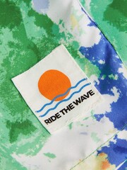 Monsoon Green Tie Dye Swim Shorts - Image 3 of 3
