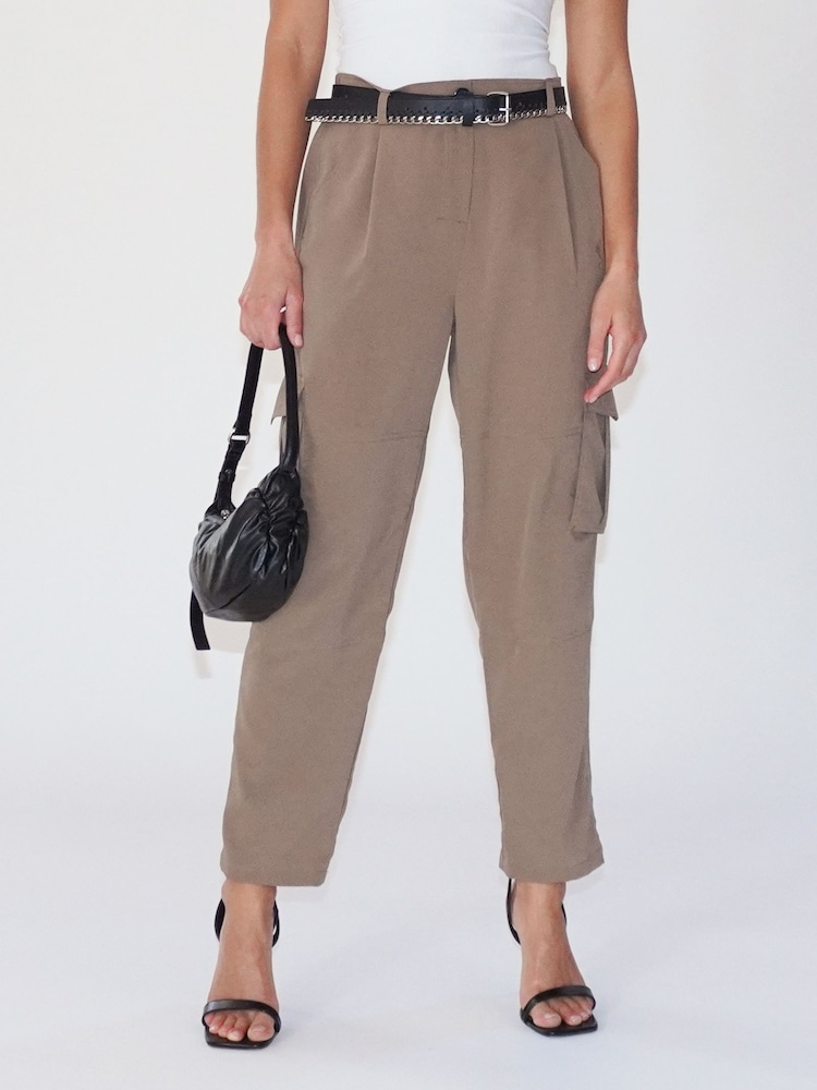 Braun - Religion Ray Cargo-Hose im Utility-Stil - Bild 1 von 6