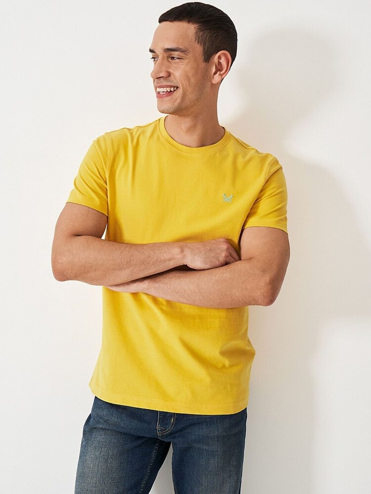 Crew Clothing Company Plain 100% Cotton Classic T-Shirt - Image 1 of 4