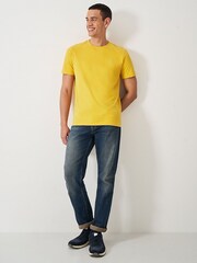 Crew Clothing Company Plain 100% Cotton Classic T-Shirt - Image 4 of 4