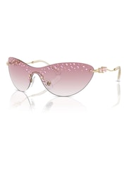 Swarovski Gold Sk7023 Irregular Sunglasses - Image 2 of 5
