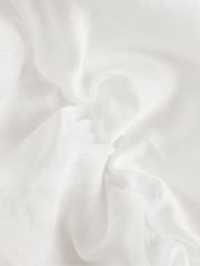 Ted Baker Cream Sachiko Pleated Puff Sleeve Top - Image 6 of 6