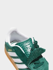 adidas Originals Green Gazelle Indoor Comfort Closure Elastic Lace Shoes - Image 7 of 9