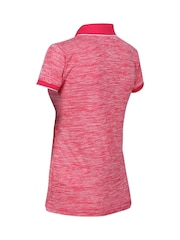 Regatta Pink Womens Remex II Polo Shirt - Image 8 of 8