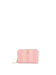 Victoria's Secret Iconic Stripe Pink Small Wallet - Image 1 of 3