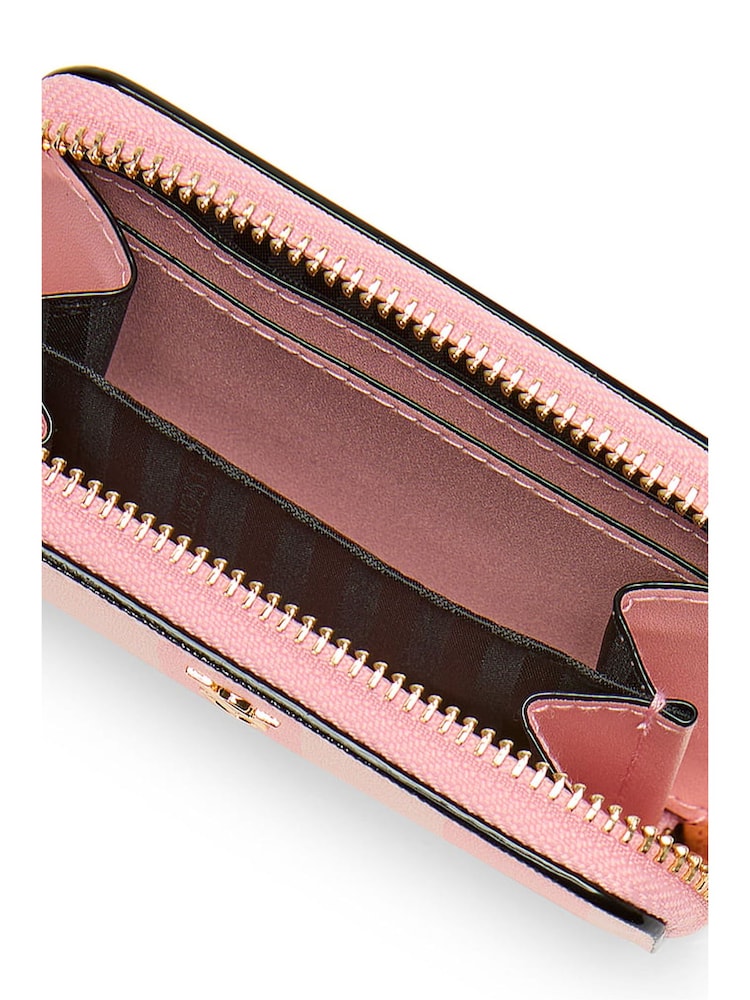 Victoria's Secret Iconic Stripe Pink Small Wallet - Image 3 of 3