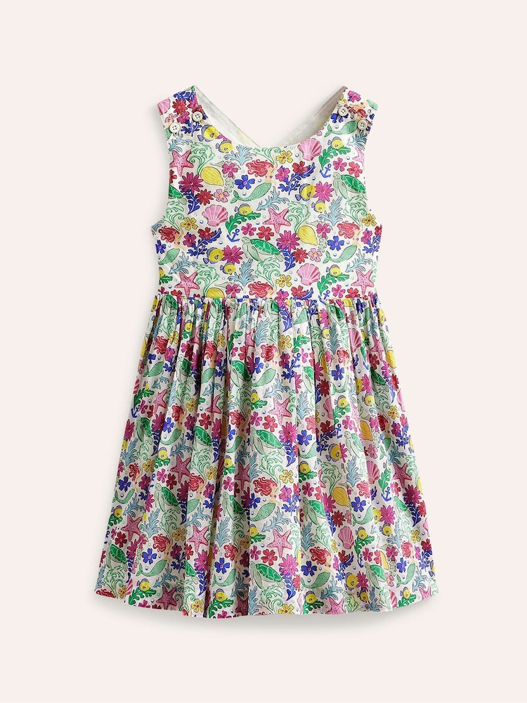Boden Pink Light Cross-Back Dress - Image 1 of 2