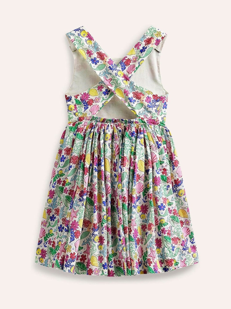Boden Pink Light Cross-Back Dress - Image 2 of 2