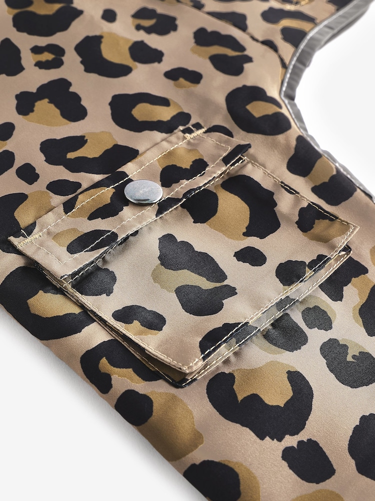 Leopard Print Waterproof Jacket - Image 6 of 7