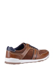 Braun - Hush Puppies Christopher Turnschuhe - Bild 2 von 4