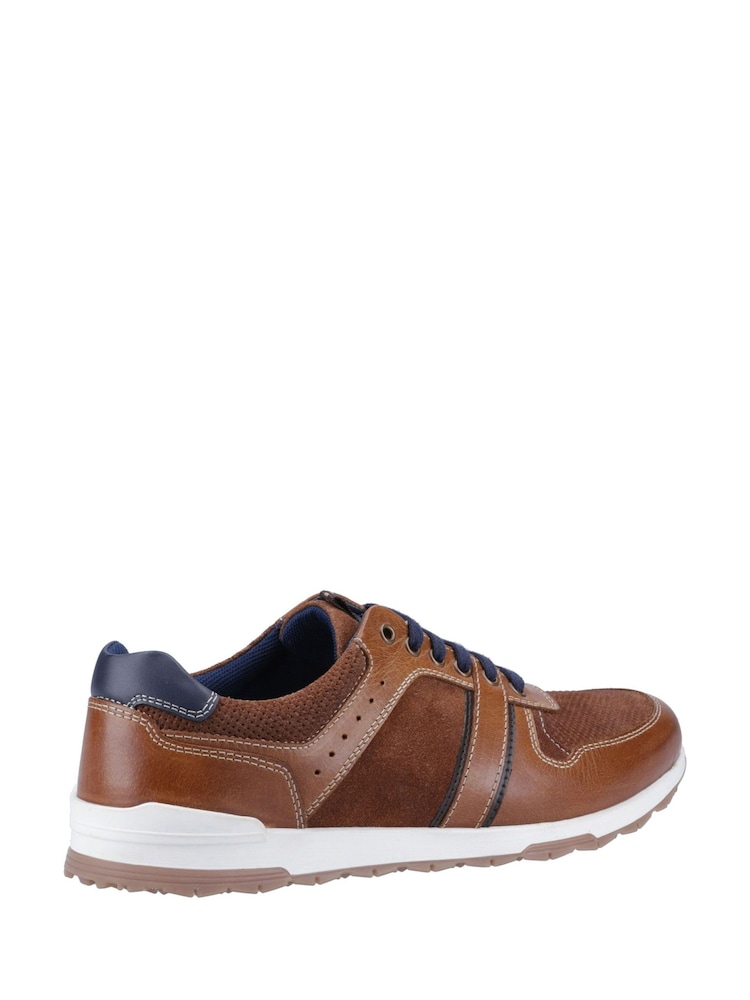 Braun - Hush Puppies Christopher Turnschuhe - Bild 2 von 4
