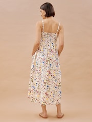 Albaray Cream Buttercup Pressed Floral Sundress - Image 2 of 5