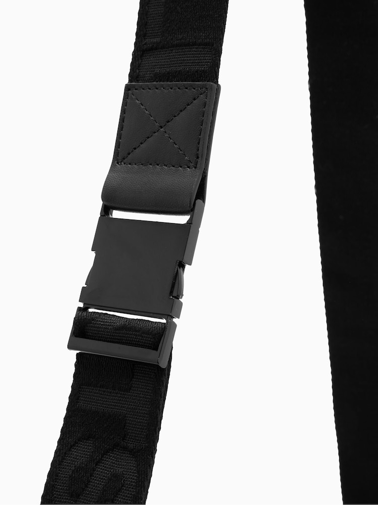 AllSaints Black Koy Cross-Body Bag - Image 6 of 6 AllSaints Black Koy Cross-Body Bag - Image 6 of 6