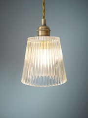 Laura Ashley Brass Callaghan 3 Light Cluster Pendant Ceiling Light - Image 3 of 6