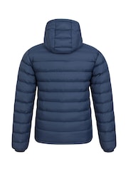 Mountain Warehouse Blue Seasons II Mens Water Resistant Padded Jacket - Image 3 of 5
