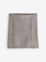 Grey Co-ord Smart Soft Touch Short Knitted Mini Skirt - Image 5 of 7