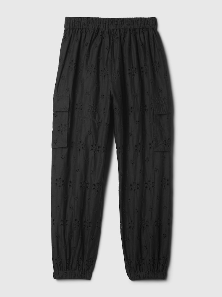 Gap Black Pull On Cargo Parachute Trousers (4-13yrs) - Image 5 of 5 Gap Black Pull On Cargo Parachute Trousers (4-13yrs) - Image 5 of 5