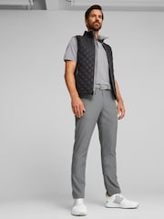 Puma Black Golf Frost Quilted Mens Vest - Image 7 of 10