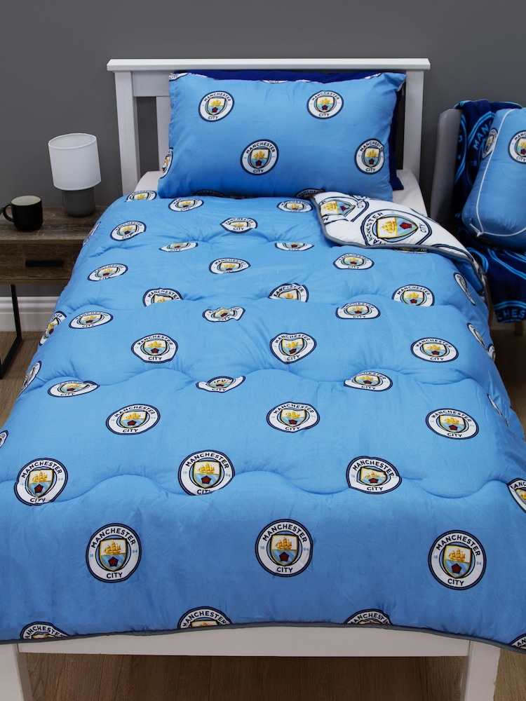 Character World Man City Crestcol 10.5 Tog Coverless Duvet - Image 1 of 6