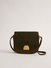 Ted Baker Brown Small Imilda Lock Detail Satchel Bag - Image 2 of 5
