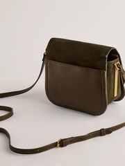 Ted Baker Brown Small Imilda Lock Detail Satchel Bag - Image 4 of 5