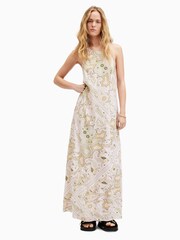 AllSaints Green Sarah Avalon Dress - Image 4 of 6