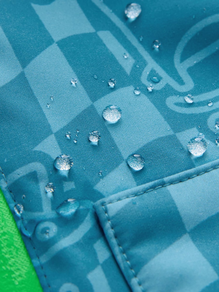 Blue Waterproof Warm Padded Coat (3mths-7yrs) - Image 10 of 10