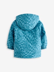 Blue Waterproof Warm Padded Coat (3mths-7yrs) - Image 8 of 10