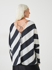 Hush Blue Whitney Stripe Top - Image 3 of 5